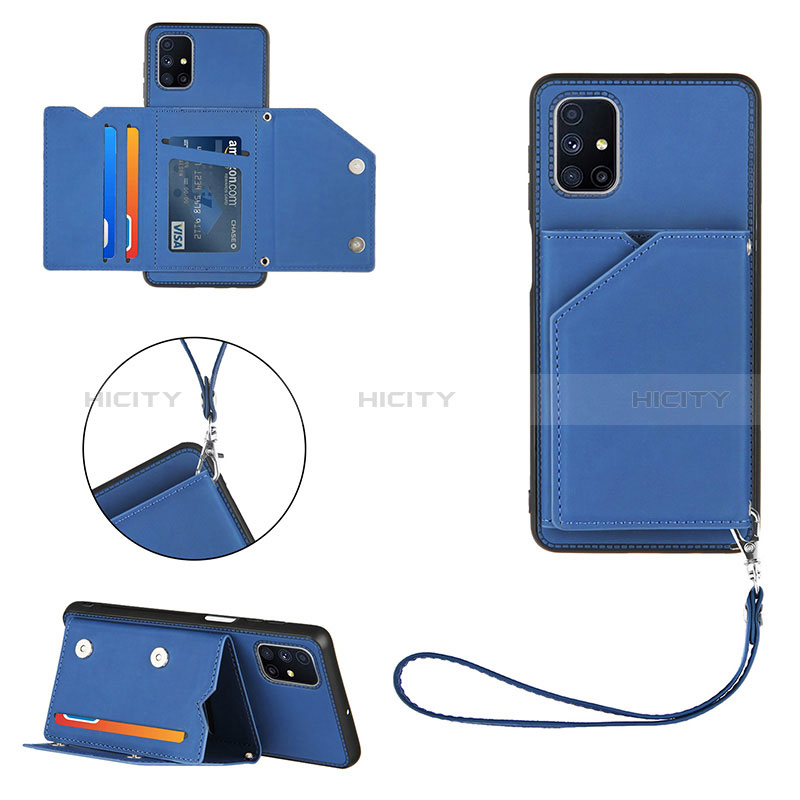 Funda Lujo Cuero Carcasa Y03B para Samsung Galaxy M51