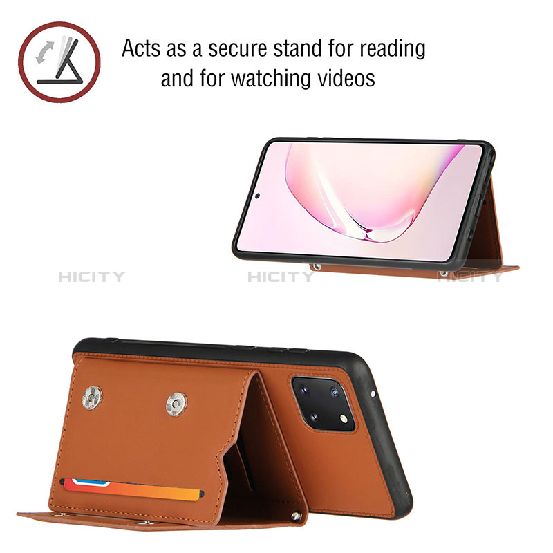 Funda Lujo Cuero Carcasa Y03B para Samsung Galaxy M60s