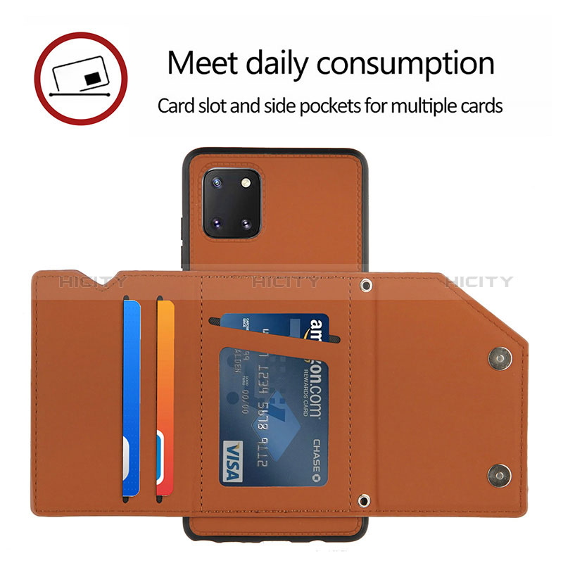 Funda Lujo Cuero Carcasa Y03B para Samsung Galaxy M60s