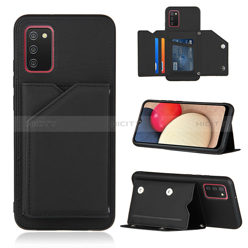 Funda Lujo Cuero Carcasa Y04B para Samsung Galaxy A02s