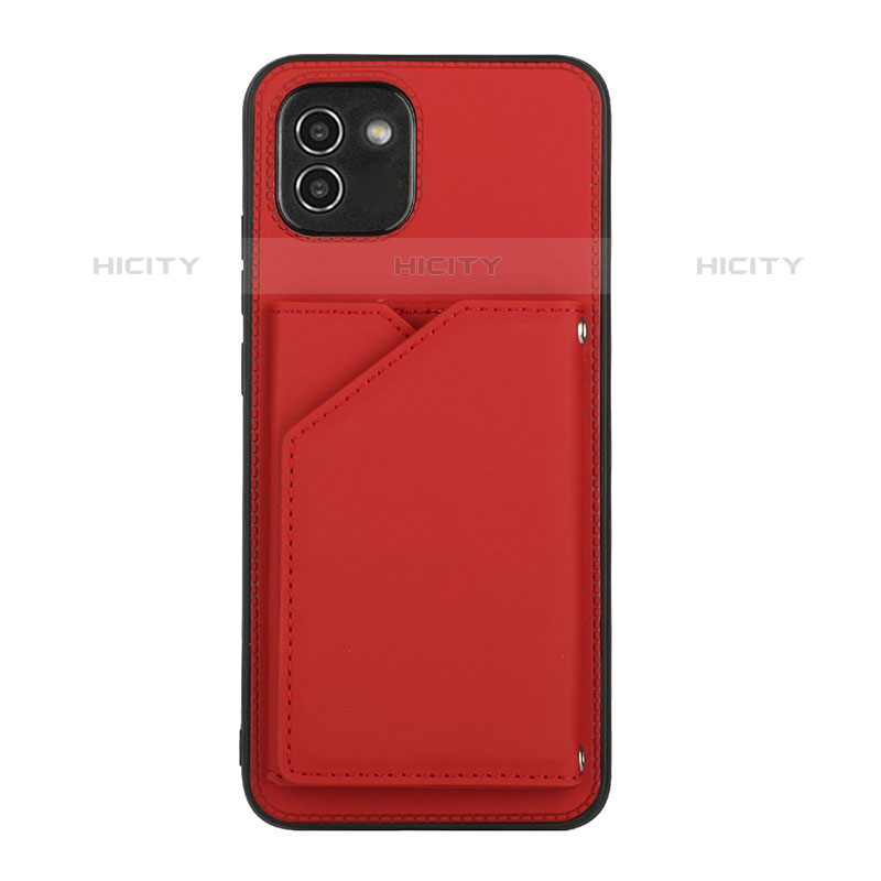 Funda Lujo Cuero Carcasa Y04B para Samsung Galaxy A03