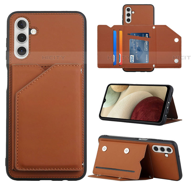 Funda Lujo Cuero Carcasa Y04B para Samsung Galaxy A04s