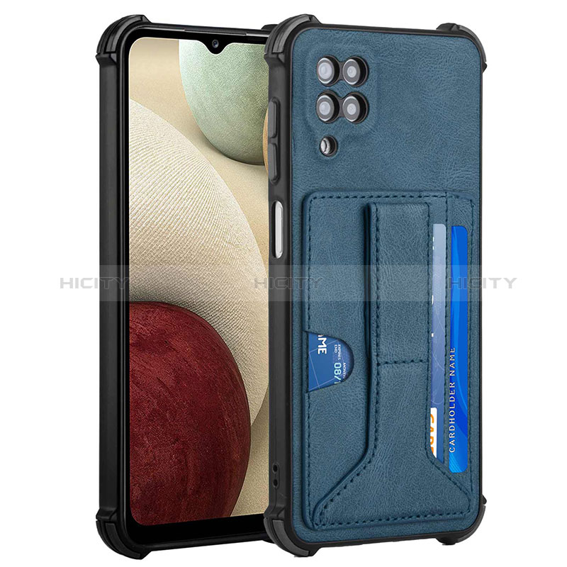 Funda Lujo Cuero Carcasa Y04B para Samsung Galaxy A12