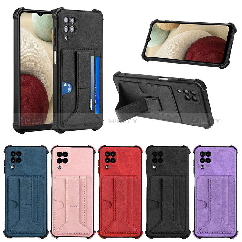 Funda Lujo Cuero Carcasa Y04B para Samsung Galaxy A12 5G