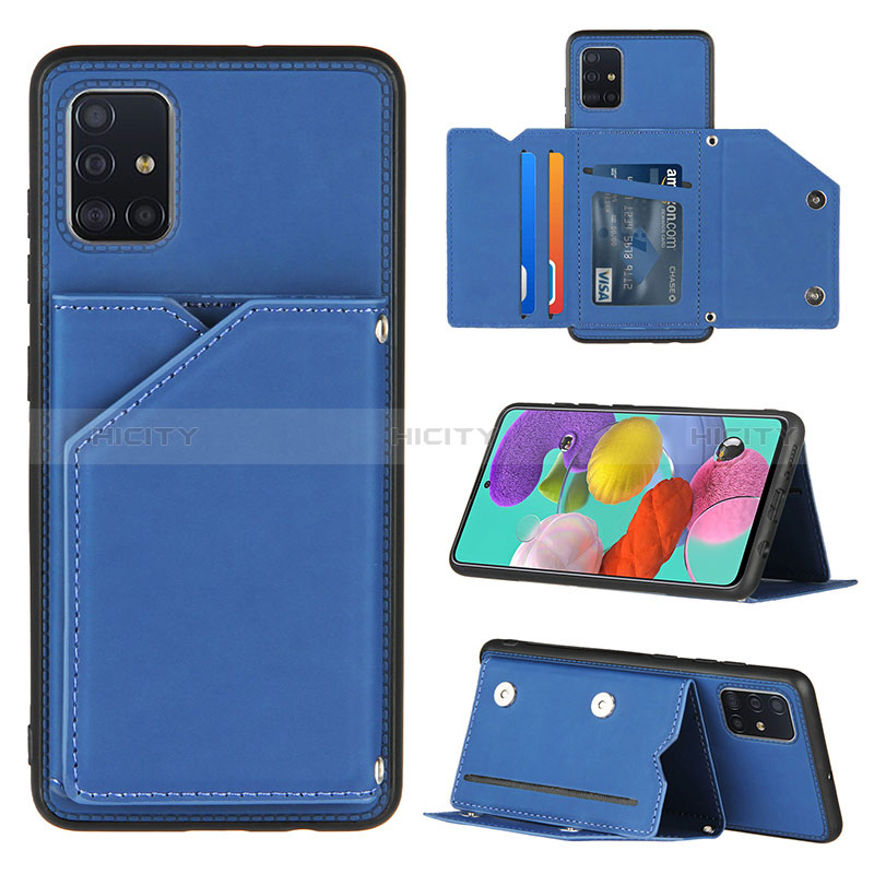 Funda Lujo Cuero Carcasa Y04B para Samsung Galaxy A51 4G