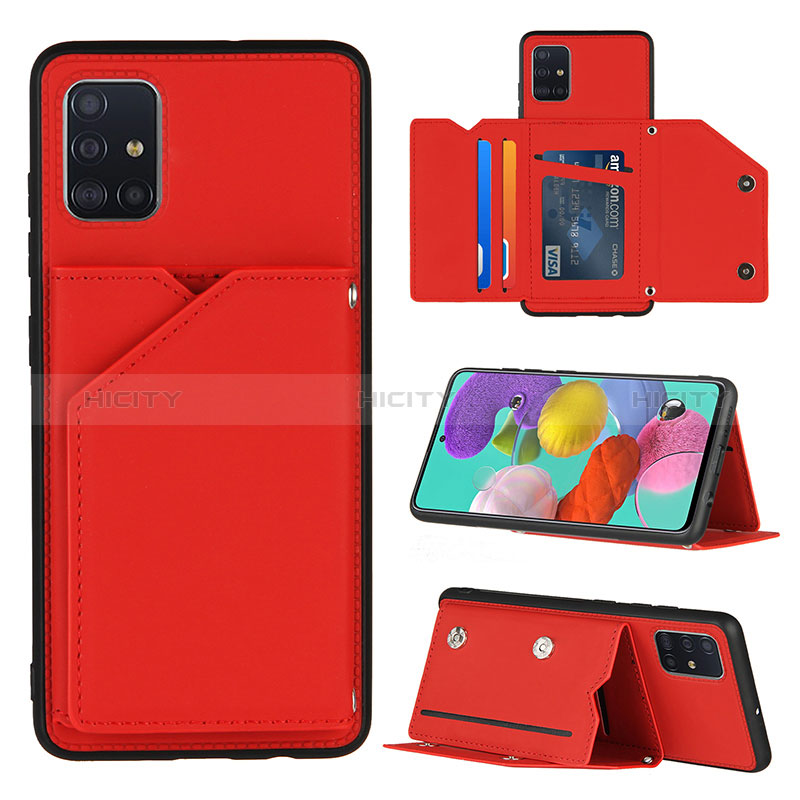 Funda Lujo Cuero Carcasa Y04B para Samsung Galaxy A51 4G