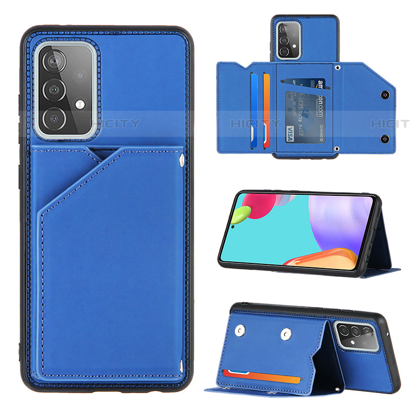 Funda Lujo Cuero Carcasa Y04B para Samsung Galaxy A52 4G