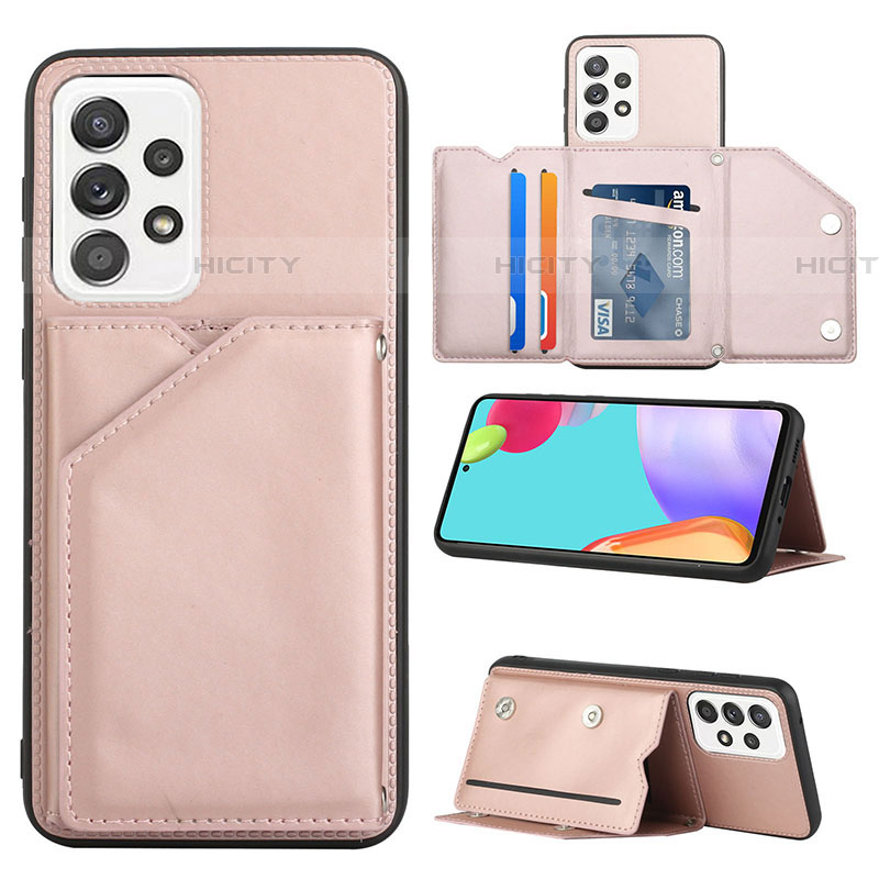 Funda Lujo Cuero Carcasa Y04B para Samsung Galaxy A53 5G