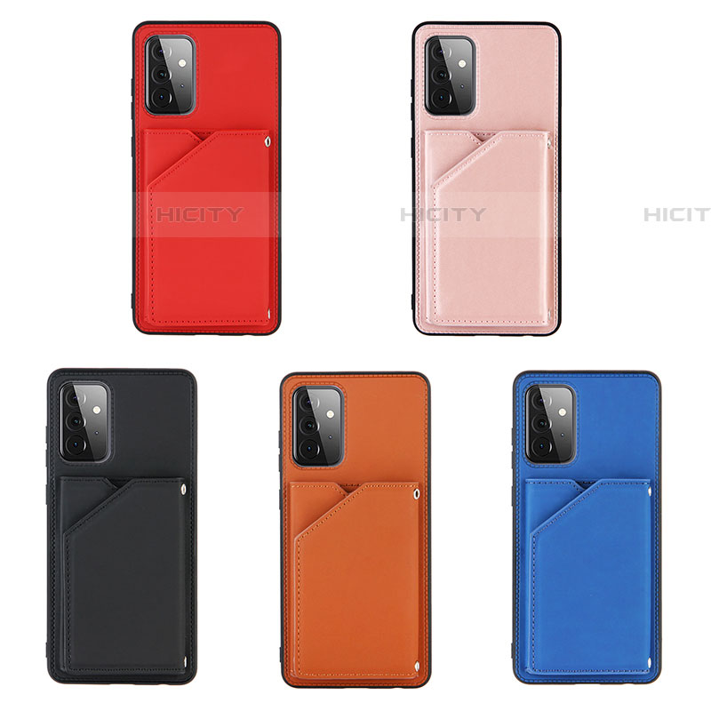 Funda Lujo Cuero Carcasa Y04B para Samsung Galaxy A72 5G