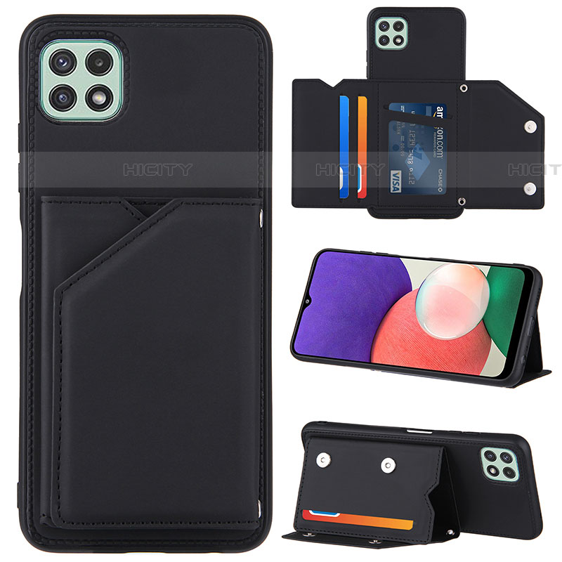 Funda Lujo Cuero Carcasa Y04B para Samsung Galaxy F42 5G