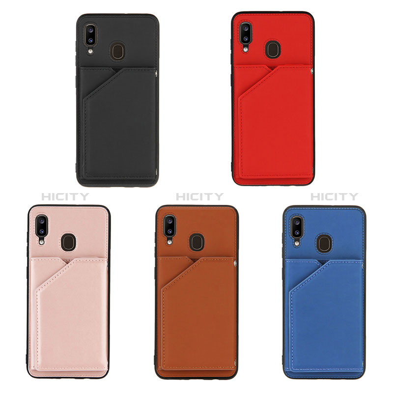 Funda Lujo Cuero Carcasa Y04B para Samsung Galaxy M10S