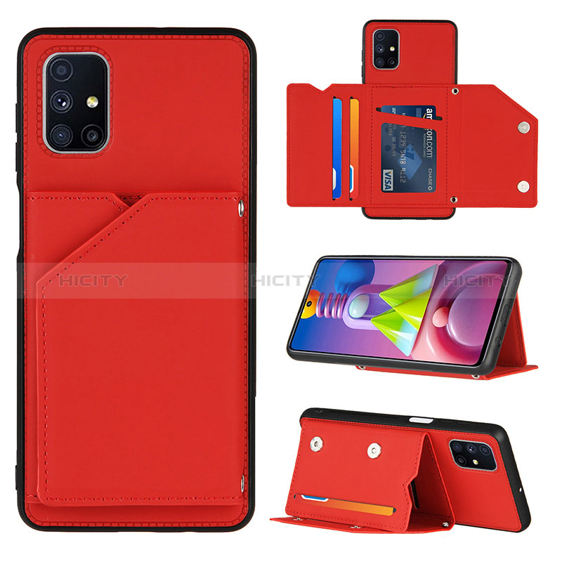 Funda Lujo Cuero Carcasa Y04B para Samsung Galaxy M51