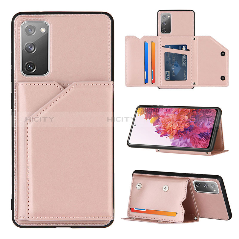 Funda Lujo Cuero Carcasa Y04B para Samsung Galaxy S20 FE (2022) 5G