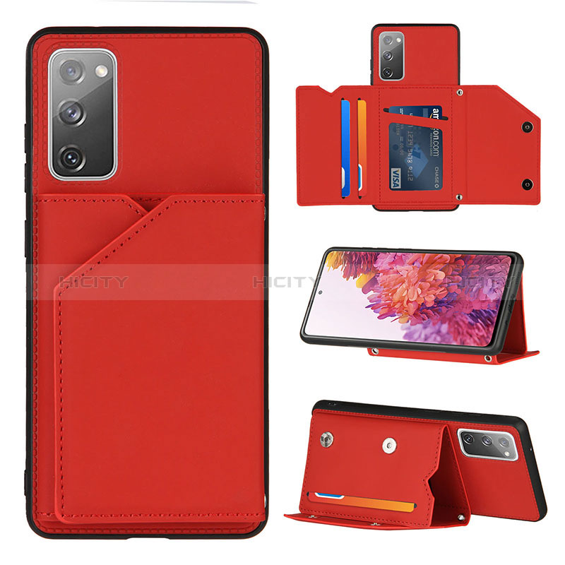 Funda Lujo Cuero Carcasa Y04B para Samsung Galaxy S20 FE (2022) 5G