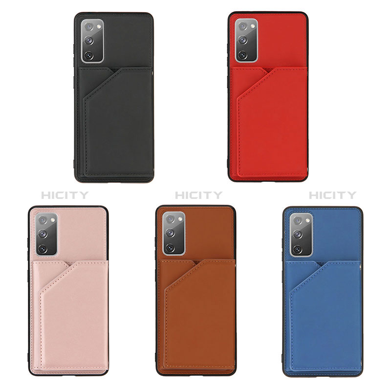 Funda Lujo Cuero Carcasa Y04B para Samsung Galaxy S20 FE (2022) 5G