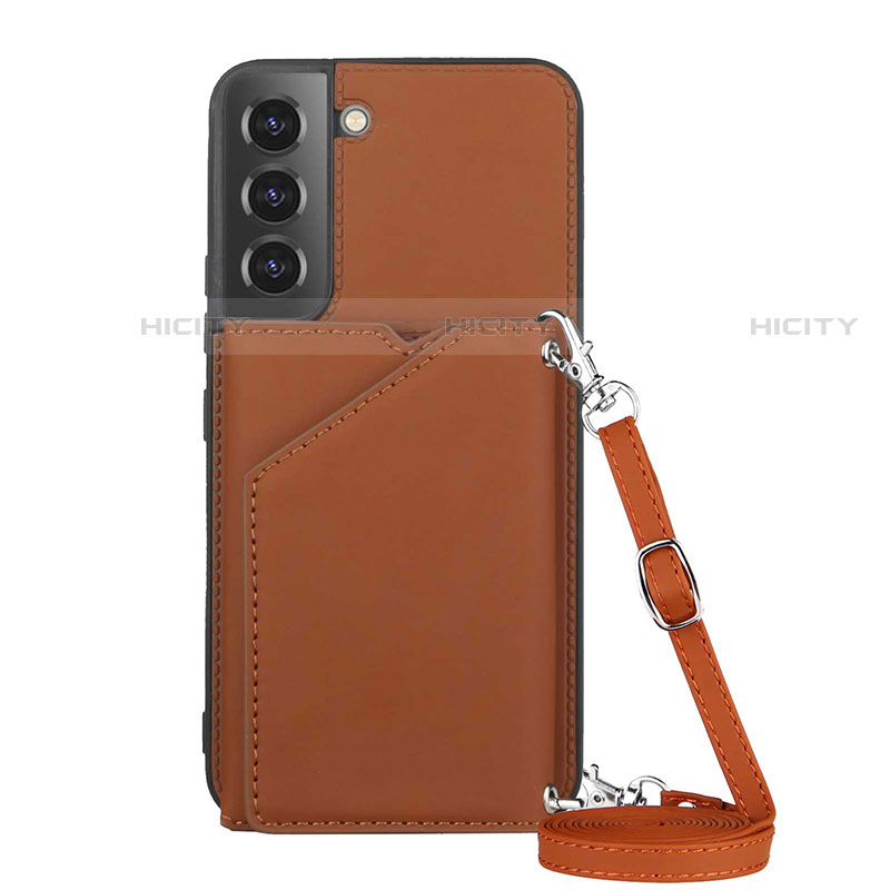 Funda Lujo Cuero Carcasa Y04B para Samsung Galaxy S21 Plus 5G