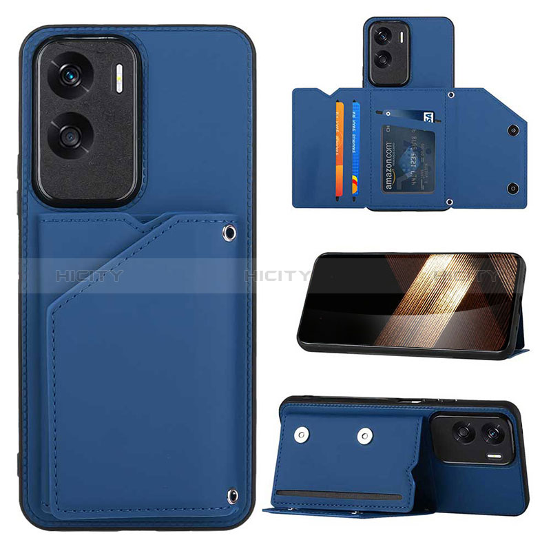 Funda Lujo Cuero Carcasa YB1 para Huawei Honor 90 Lite 5G