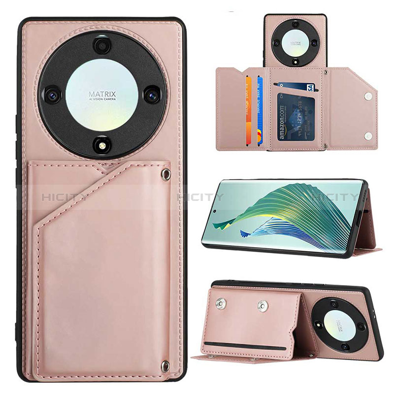 Funda Lujo Cuero Carcasa YB1 para Huawei Honor Magic5 Lite 5G