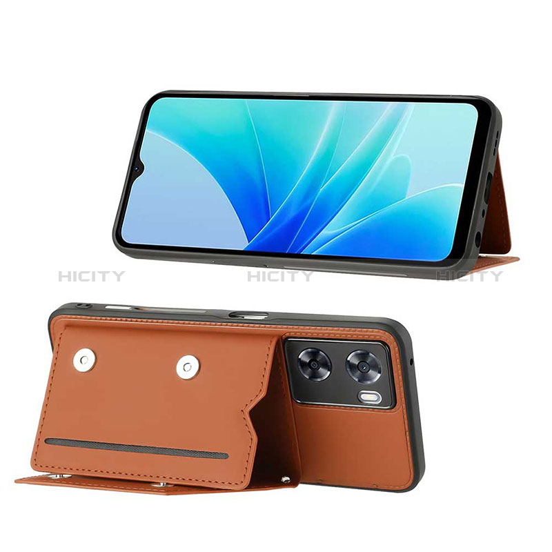 Funda Lujo Cuero Carcasa YB1 para Oppo A57 4G