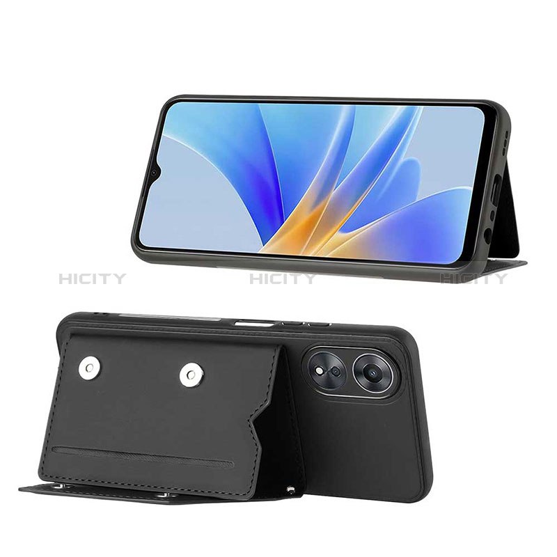 Funda Lujo Cuero Carcasa YB1 para Oppo A78 5G