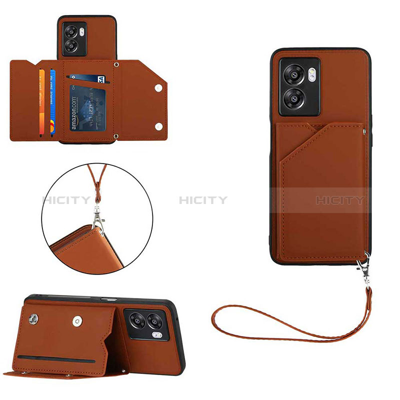 Funda Lujo Cuero Carcasa YB1 para Realme Narzo 50 5G