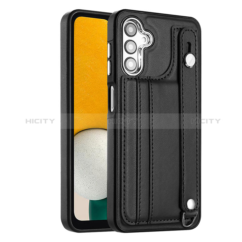 Funda Lujo Cuero Carcasa YB1 para Samsung Galaxy A04s Negro