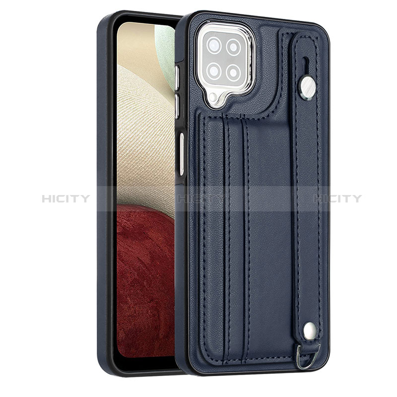 Funda Lujo Cuero Carcasa YB1 para Samsung Galaxy A12 Nacho