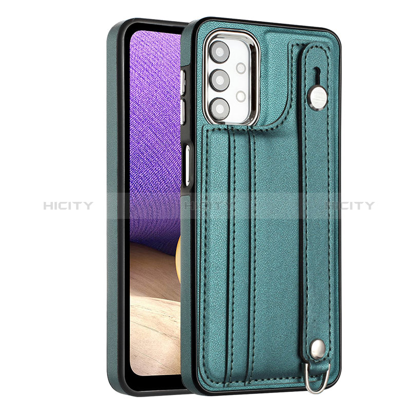 Funda Lujo Cuero Carcasa YB1 para Samsung Galaxy A13 4G Verde