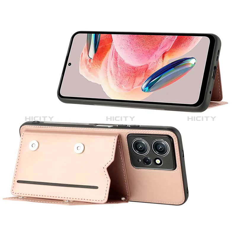 Funda Lujo Cuero Carcasa YB1 para Xiaomi Redmi Note 12 4G