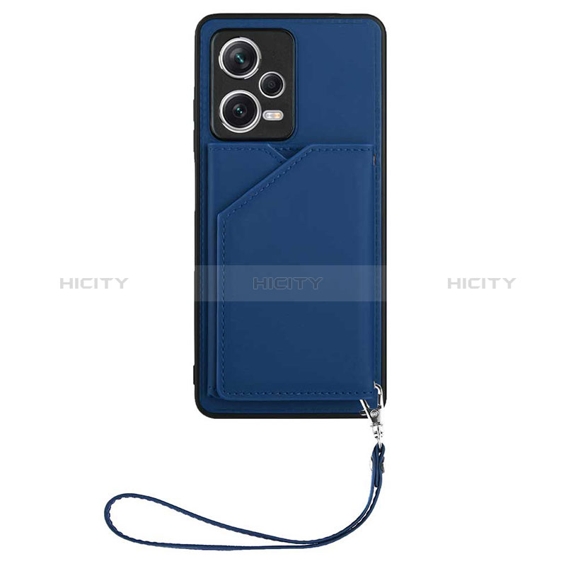 Funda Lujo Cuero Carcasa YB1 para Xiaomi Redmi Note 12 Explorer Azul