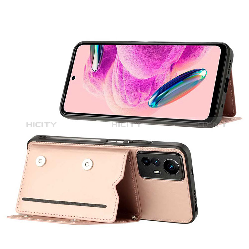 Funda Lujo Cuero Carcasa YB1 para Xiaomi Redmi Note 12S