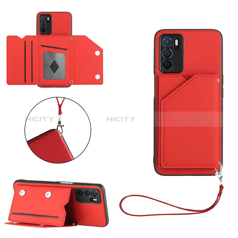 Funda Lujo Cuero Carcasa YB2 para Oppo A16s