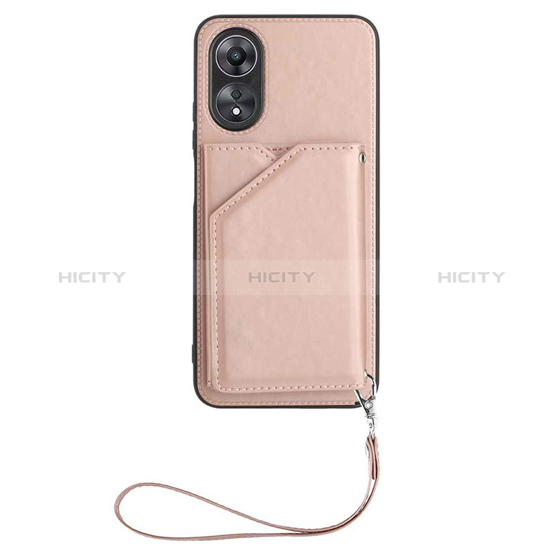 Funda Lujo Cuero Carcasa YB2 para Oppo A17