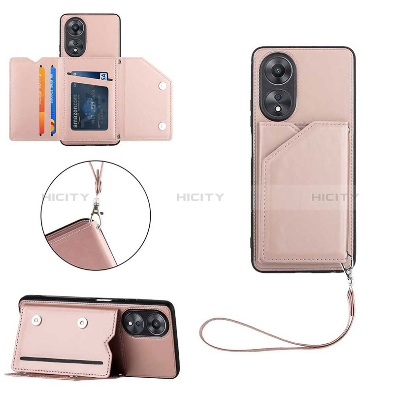 Funda Lujo Cuero Carcasa YB2 para Oppo A18