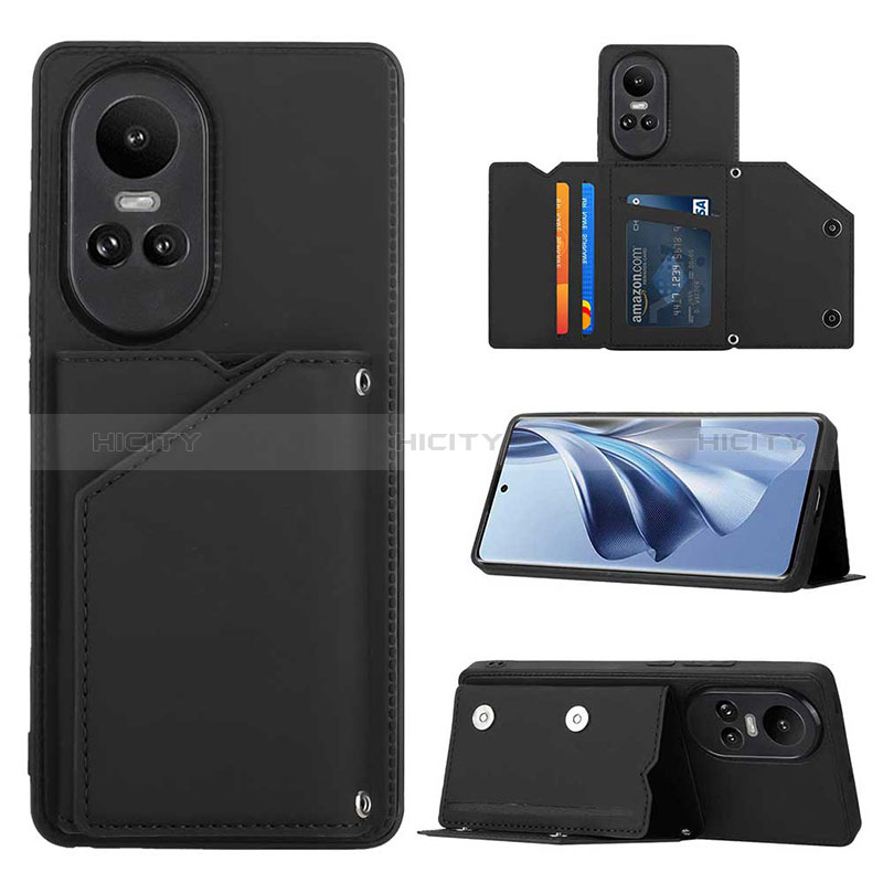 Funda Lujo Cuero Carcasa YB2 para Oppo Reno10 5G