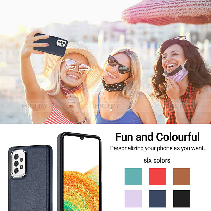 Funda Lujo Cuero Carcasa YB2 para Samsung Galaxy A33 5G