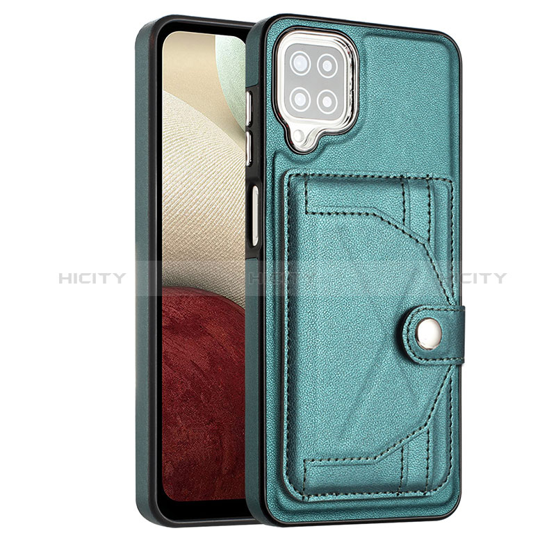 Funda Lujo Cuero Carcasa YB2 para Samsung Galaxy M12