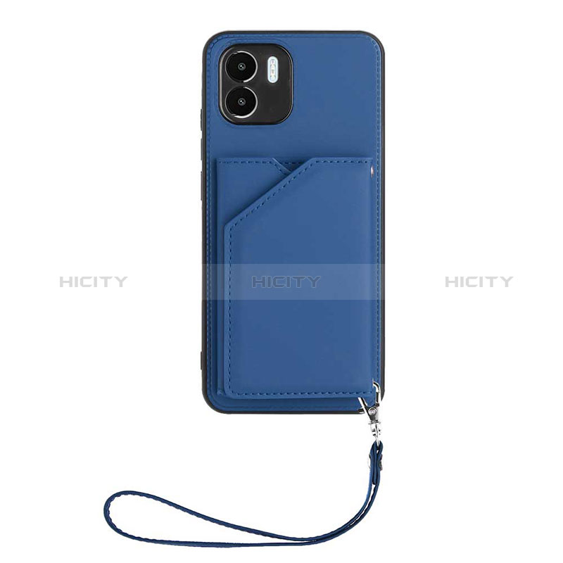 Funda Lujo Cuero Carcasa YB2 para Xiaomi Poco C50 Azul