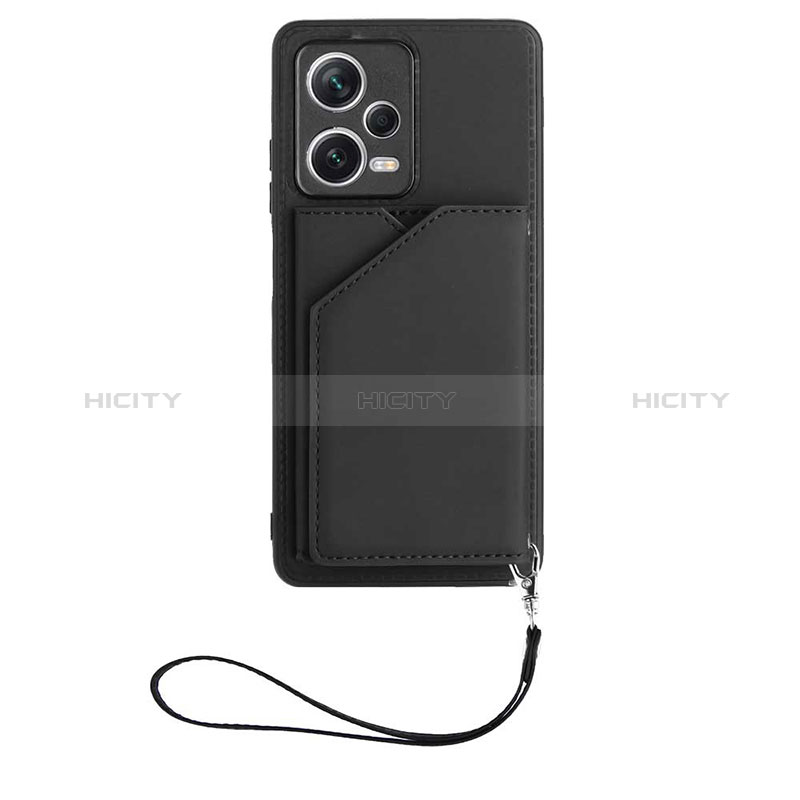 Funda Lujo Cuero Carcasa YB2 para Xiaomi Poco X5 5G Negro