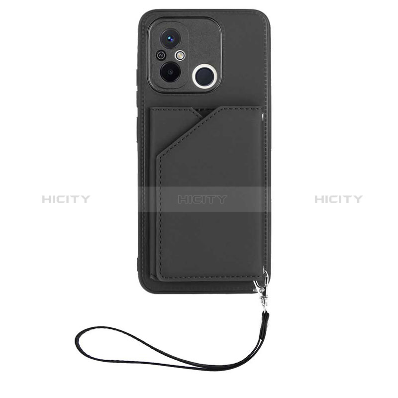 Funda Lujo Cuero Carcasa YB2 para Xiaomi Redmi 11A 4G Negro