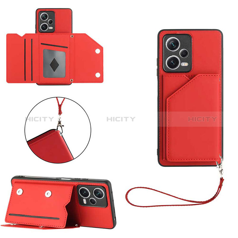 Funda Lujo Cuero Carcasa YB2 para Xiaomi Redmi Note 12 Pro 5G