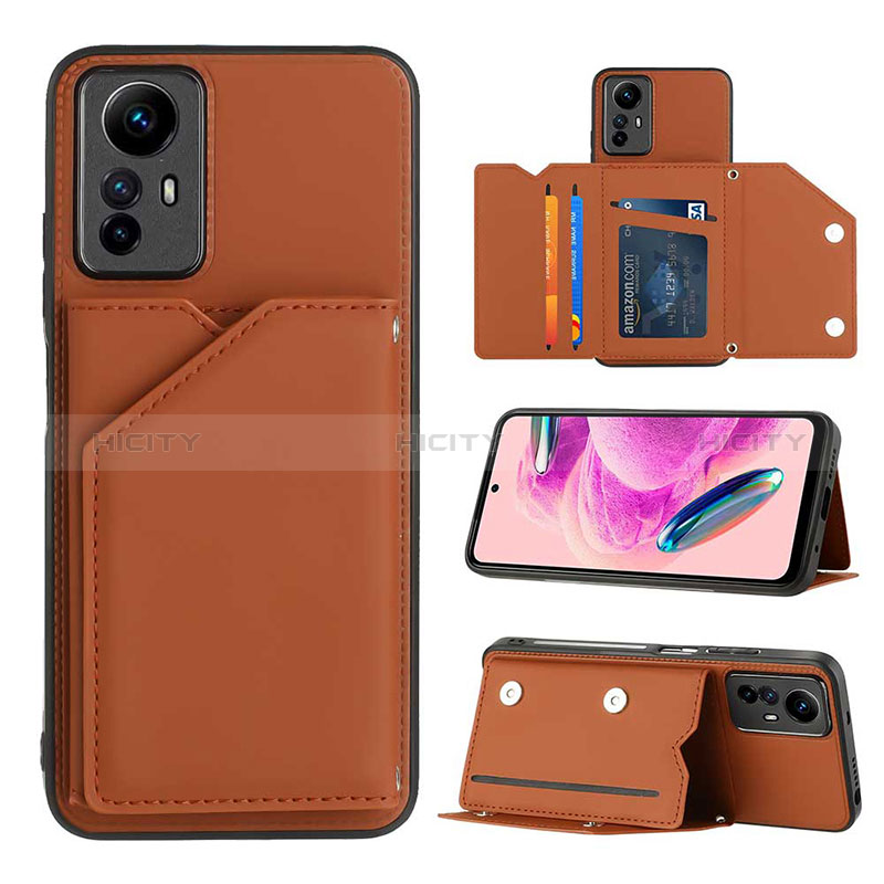 Funda Lujo Cuero Carcasa YB2 para Xiaomi Redmi Note 12S