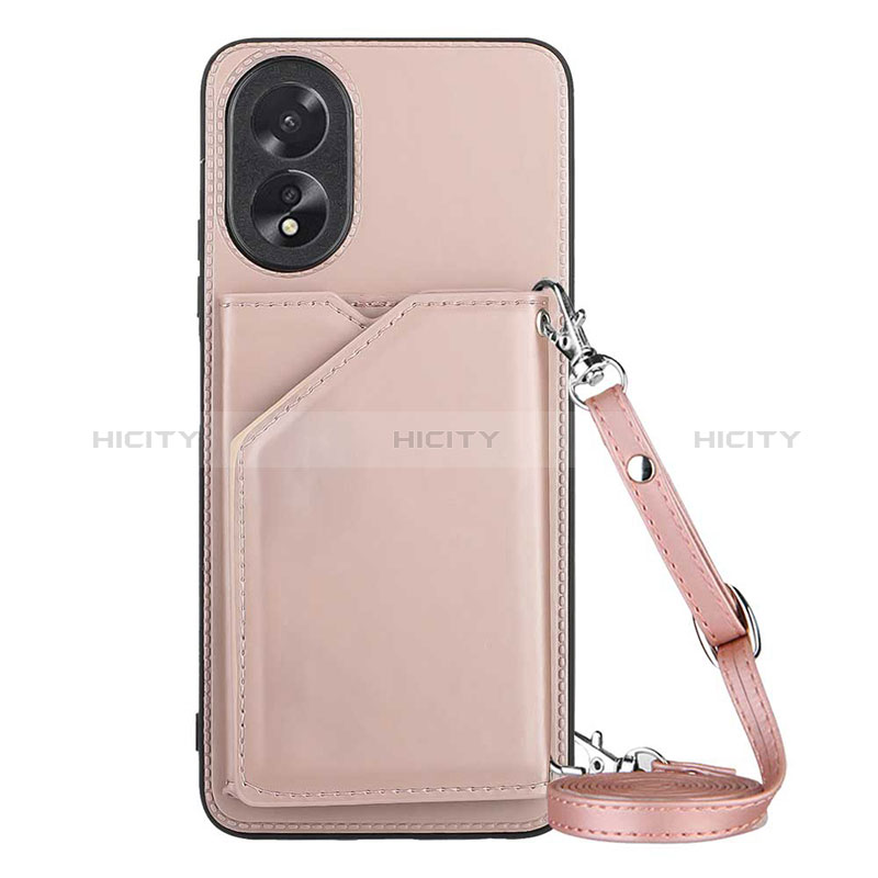 Funda Lujo Cuero Carcasa YB3 para Oppo A18