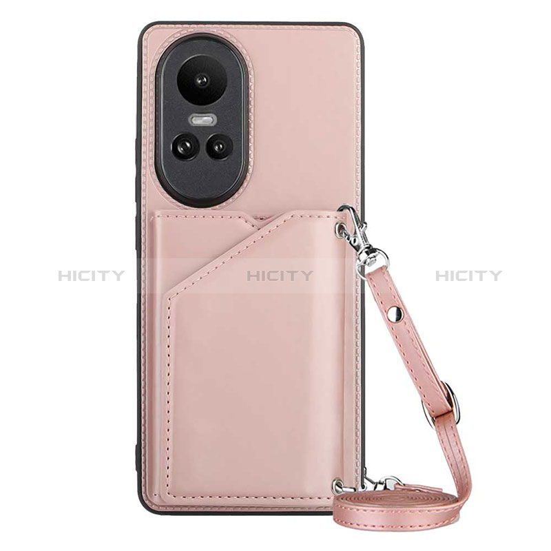 Funda Lujo Cuero Carcasa YB3 para Oppo Reno10 5G