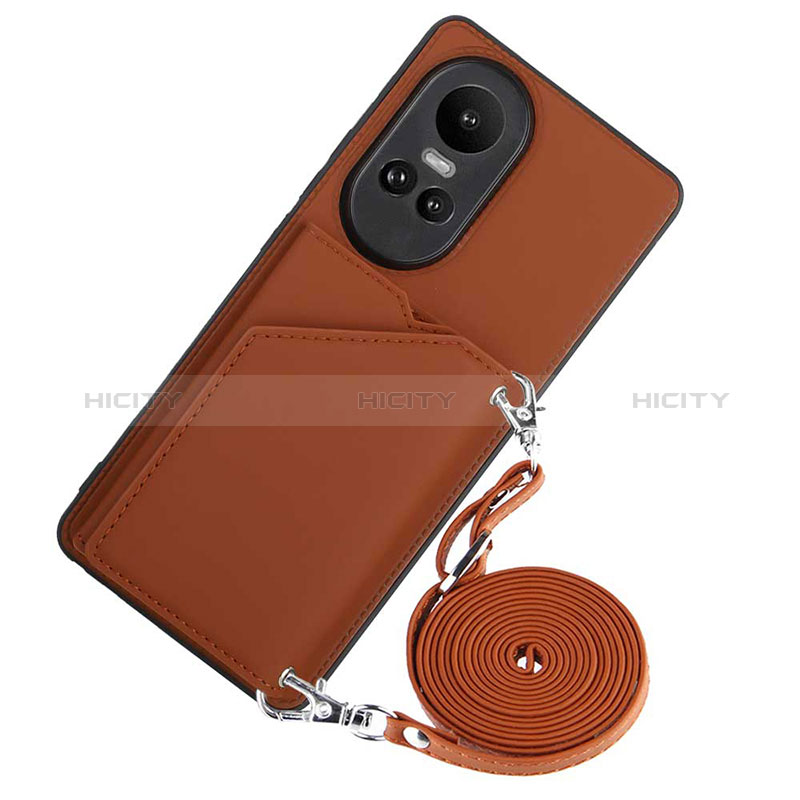 Funda Lujo Cuero Carcasa YB3 para Oppo Reno10 5G