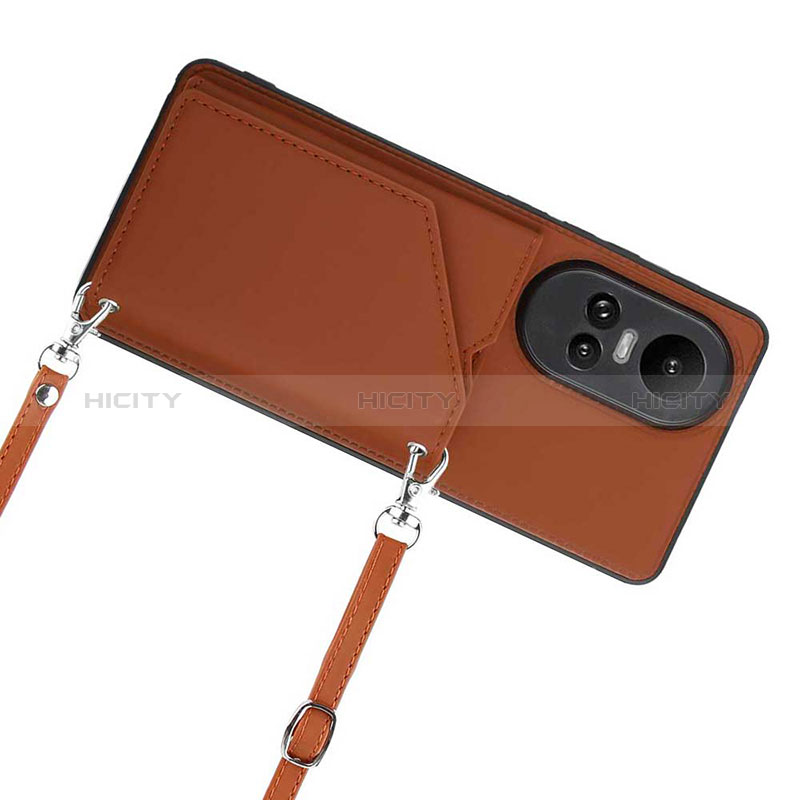 Funda Lujo Cuero Carcasa YB3 para Oppo Reno10 5G