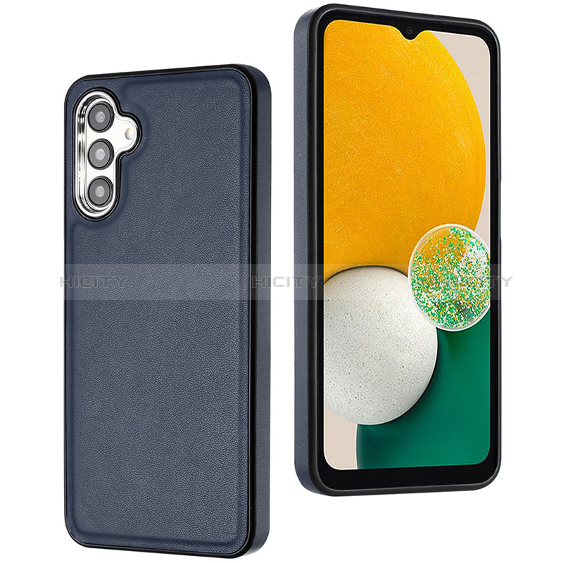 Funda Lujo Cuero Carcasa YB3 para Samsung Galaxy A04s Azul