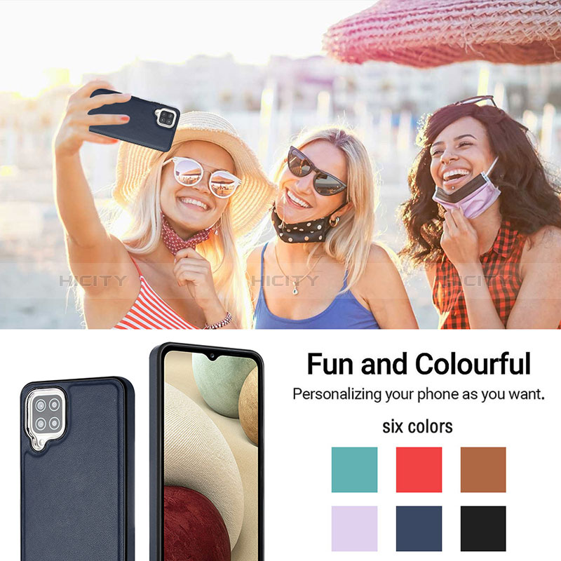 Funda Lujo Cuero Carcasa YB3 para Samsung Galaxy A12 5G