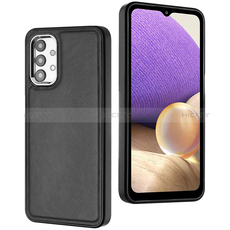 Funda Lujo Cuero Carcasa YB3 para Samsung Galaxy A32 5G Negro