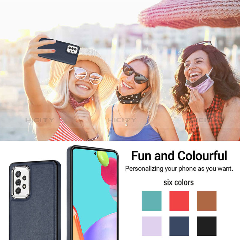 Funda Lujo Cuero Carcasa YB3 para Samsung Galaxy A52 5G